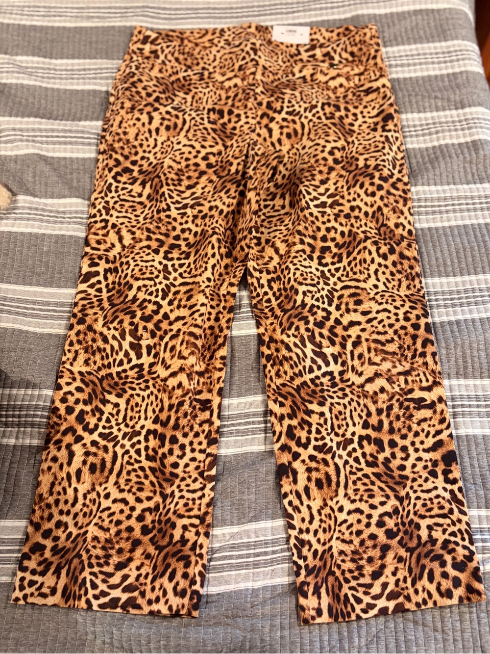 NWT INC International Concepts Women’s Plus Size 20w Leopard Wide Leg Pants